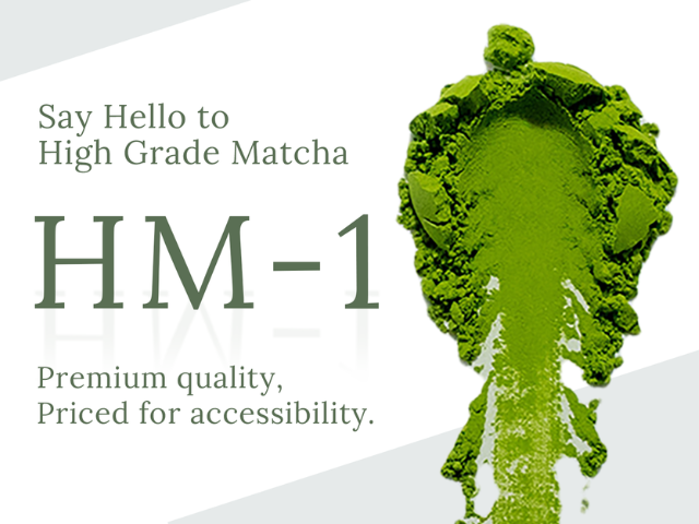 Introducing HM-1📢 A New Matcha That Balances Quality & Affordability 🌟